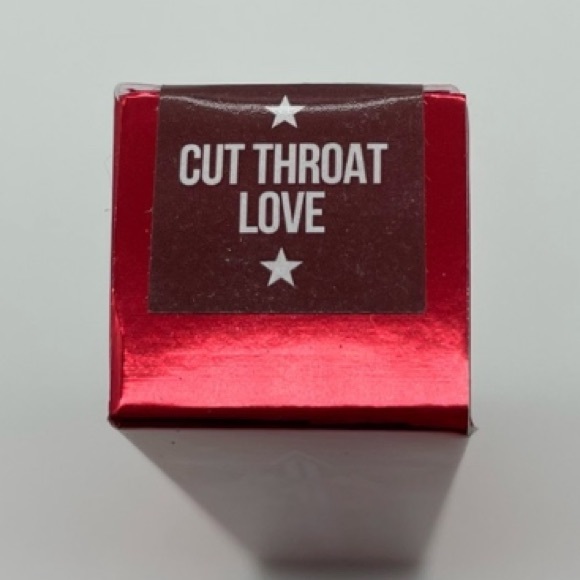 NEW! JEFFREE STAR ⭐️ VELOUR LIQUID LIPSTICK Cut Throat Love Dark Brick Red - Picture 2 of 16